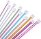 Tunisian Crochet Hooks Set Afghan Crochet Hooks Aluminum Needles Tools for Beginners+ Burable Cloth Case 11-Pack